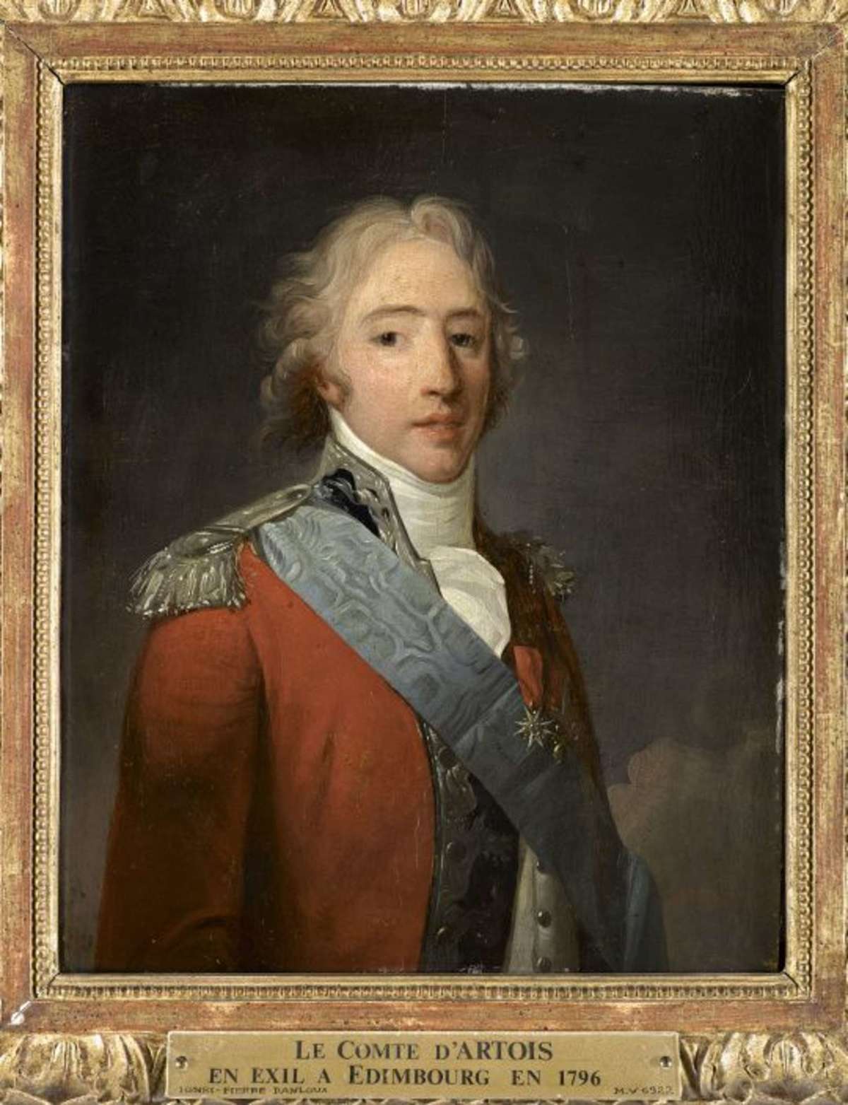 Comte d'Artois château Versailles CROYAN