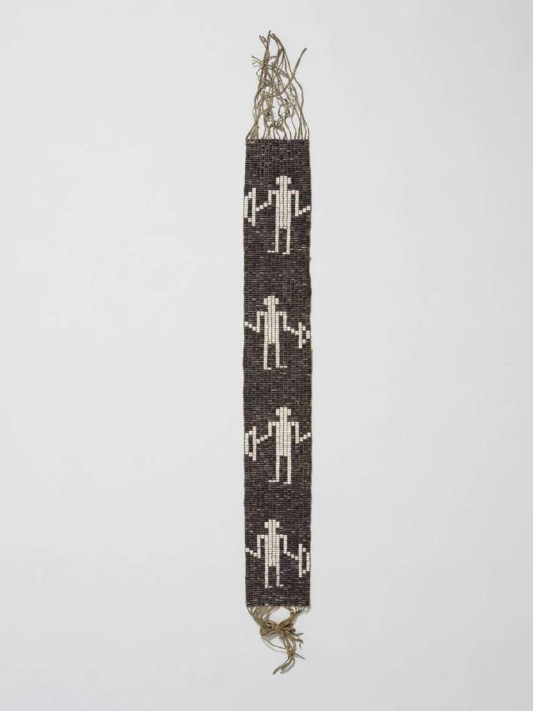 Wampum belt Paris CROYAN 71.1878.32.61
