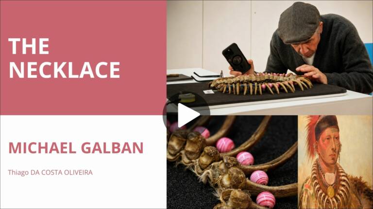 Video Pill 1 - Michael Galban - Grizzly Bear Claw Necklace