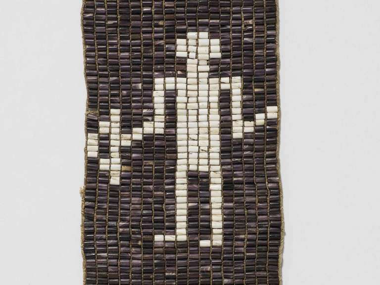 Wampum belt Paris CROYAN 71.1878.32.61